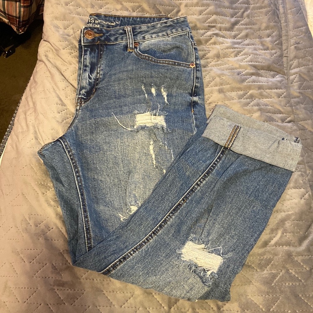 Boyfriend style jeans
